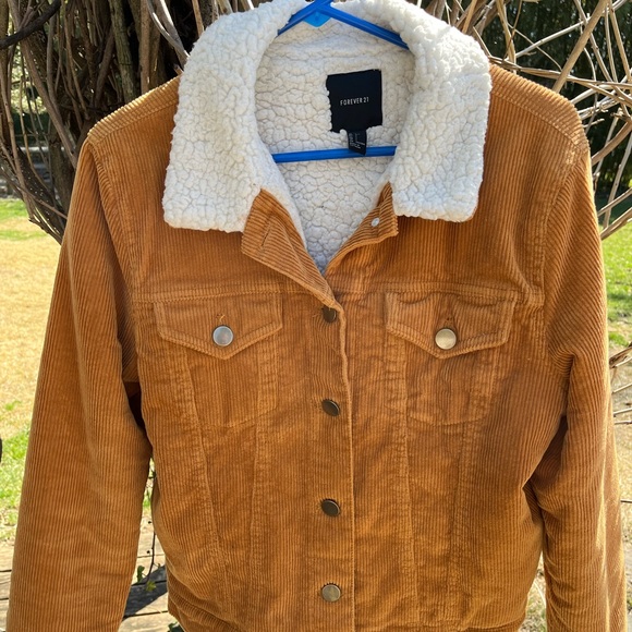 Corduroy Sherpa Jacket! - Picture 2 of 8